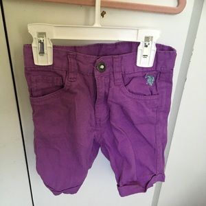U.S Polo Assn. Girl Shorts Size 4